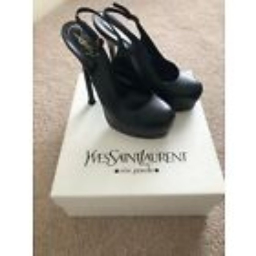 Yves Saint Laurent Tribtoo Sling Backs